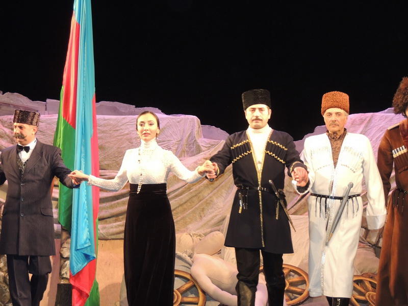 История любви «Али и Нино» впервые представлена на сцене Русской драмы