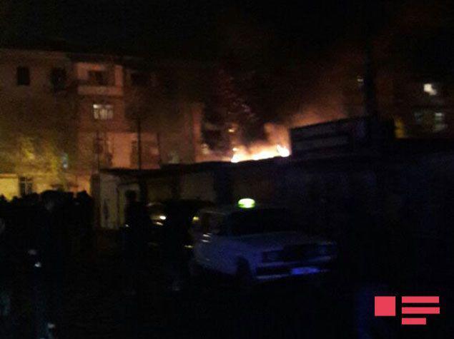 Bakıda “Metropark” ticarət mərkəzinin yaxınlığında partlayış baş verib