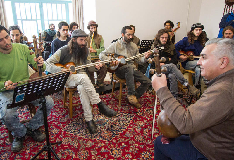 Израильская молодежь обучается древнейшему азербайджанскому искусству - мугаму