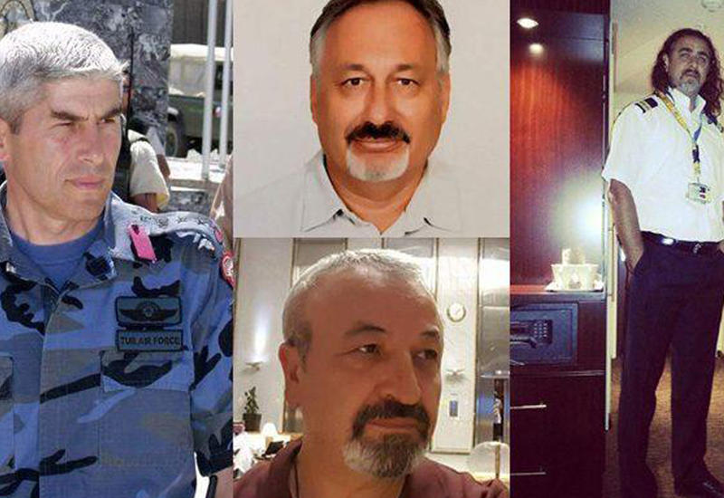 Türkiyəyə məxsus təyyarənin həlak olmuş ekipaj üzvlərinin FOTOLARI