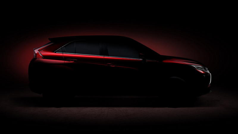 Mitsubishi выпустила официальный тизер с "убийцей" Nissan Qashqai