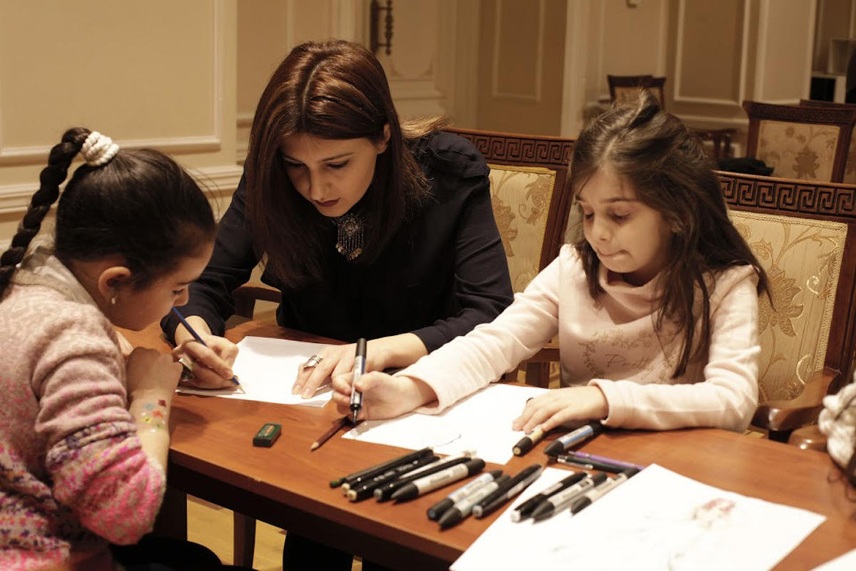 Мастер-классы для юных посетителей в азербайджанском музее