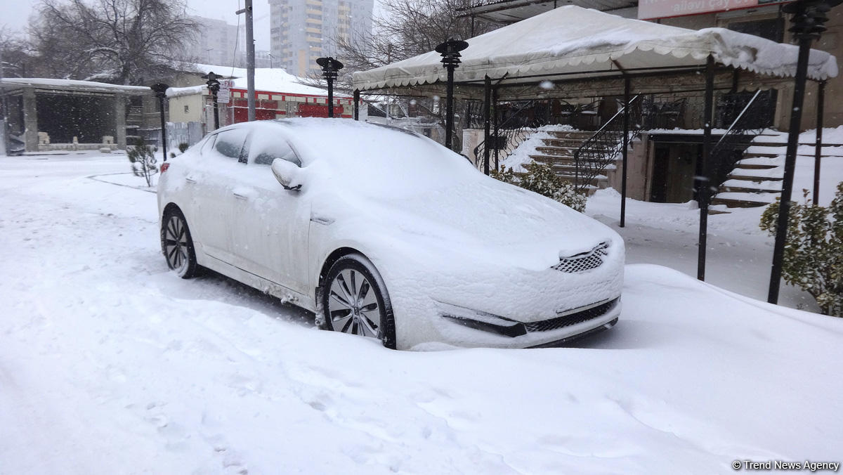 Баку в белоснежном одеянии