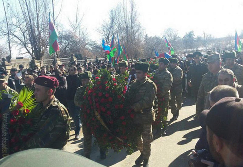 Шехид Чингиз Гурбанов похоронен в Гусаре