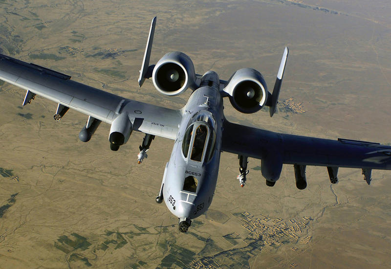 Камера беспилотника зафиксировала результат работы американского штурмовика