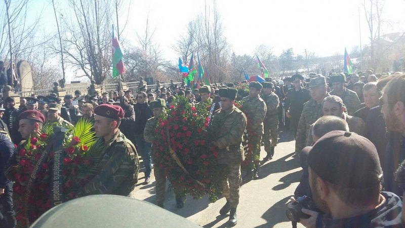 Шехид Чингиз Гурбанов похоронен в Гусаре