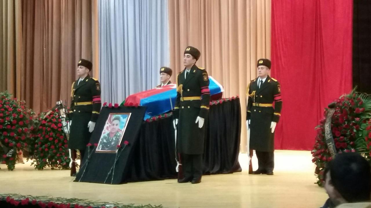 Шехид Чингиз Гурбанов похоронен в Гусаре