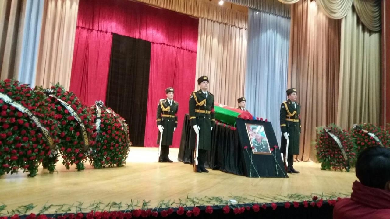 Шехид Чингиз Гурбанов похоронен в Гусаре