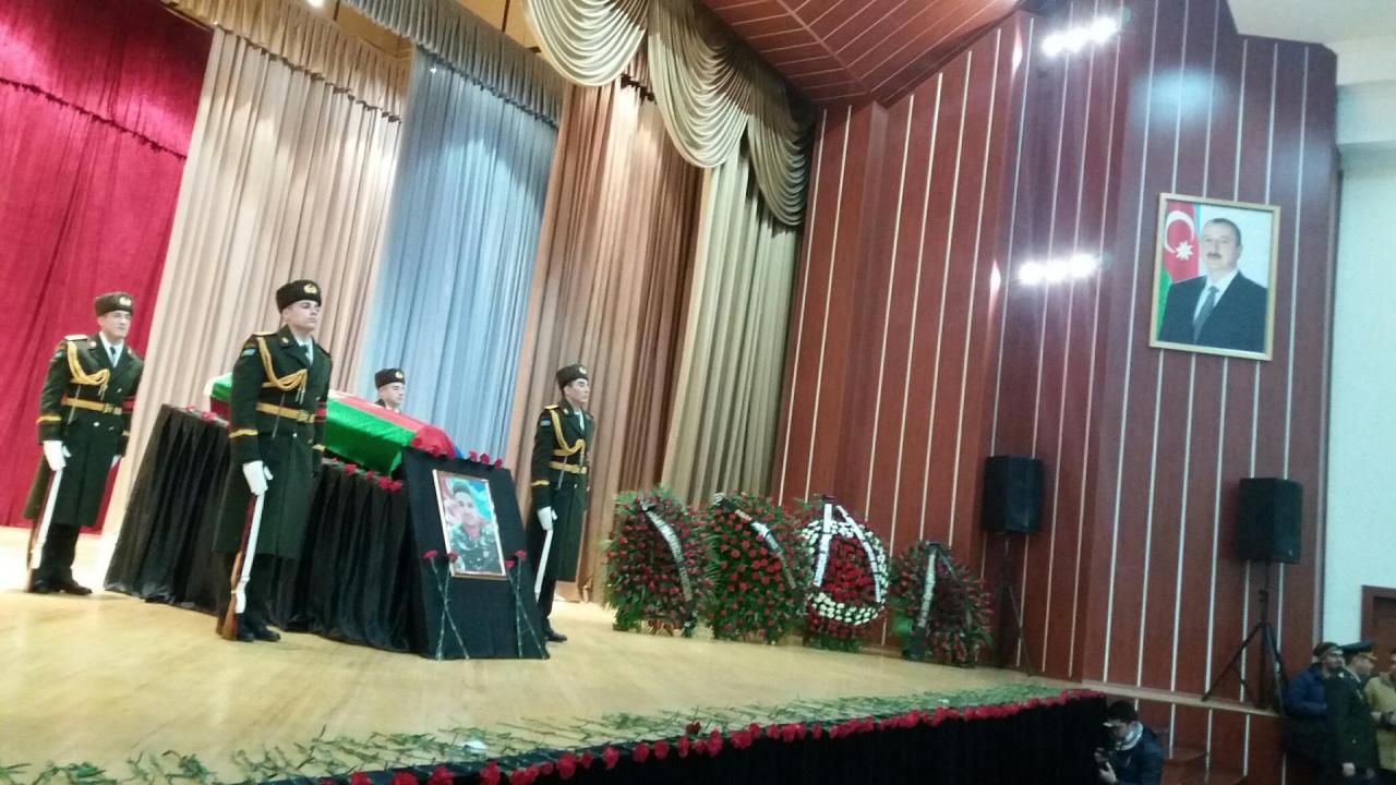 Шехид Чингиз Гурбанов похоронен в Гусаре