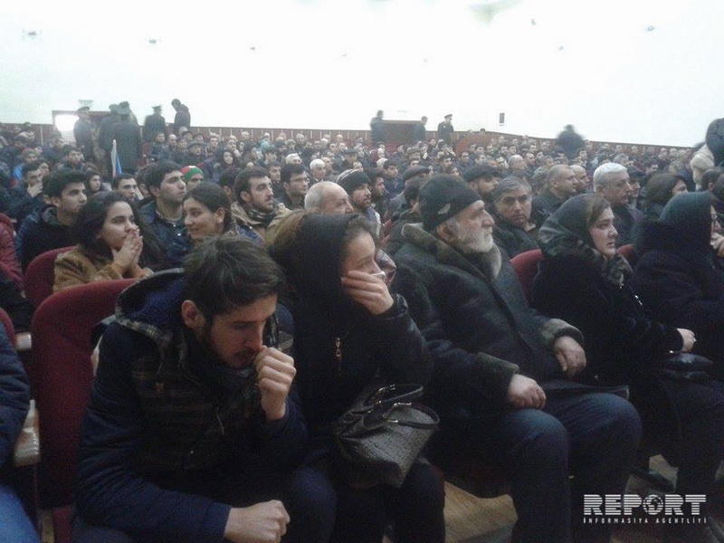 Шехид Чингиз Гурбанов похоронен в Гусаре