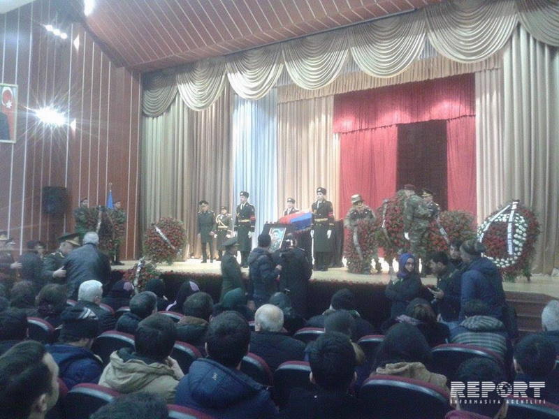 Шехид Чингиз Гурбанов похоронен в Гусаре