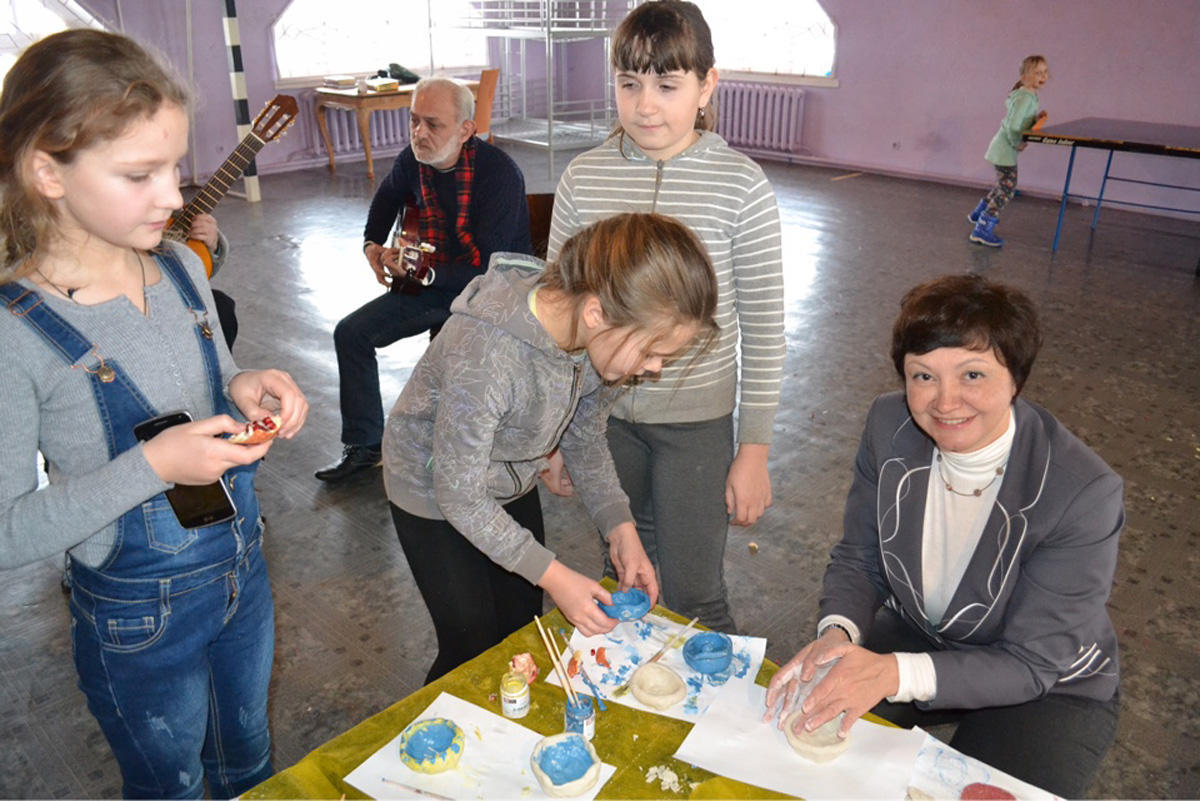 Маленькие россияне впитывают азербайджанскую культуру сердцем
