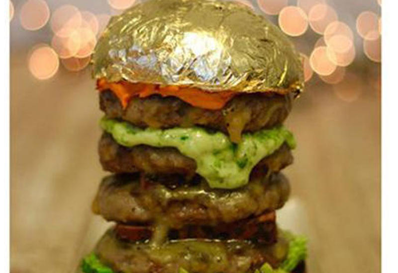 Qızıl hamburger - 63 dollara
