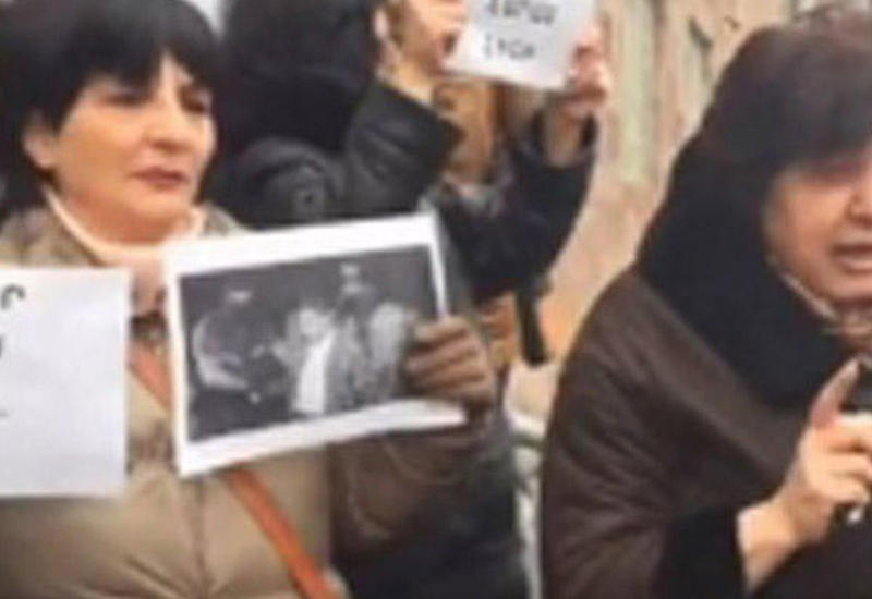 İrəvanda etiraz aksiyası