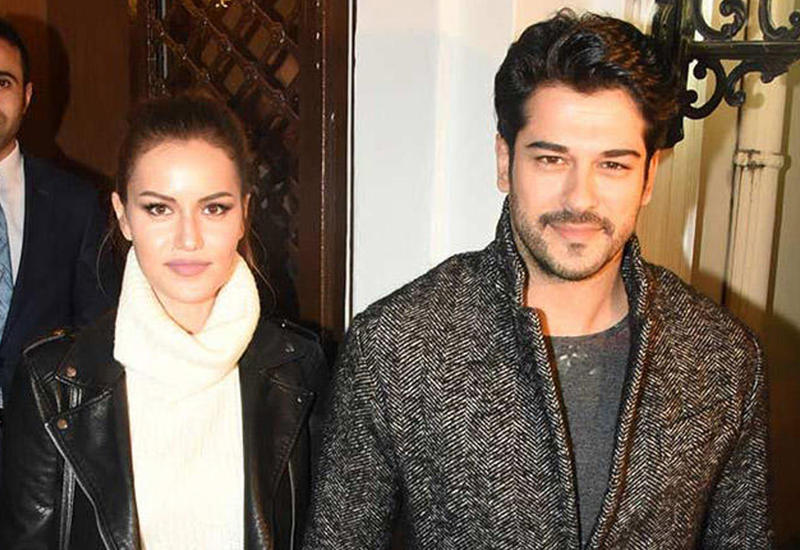Fahriye Evcen və Burak Özçivitin romantik rəsmi