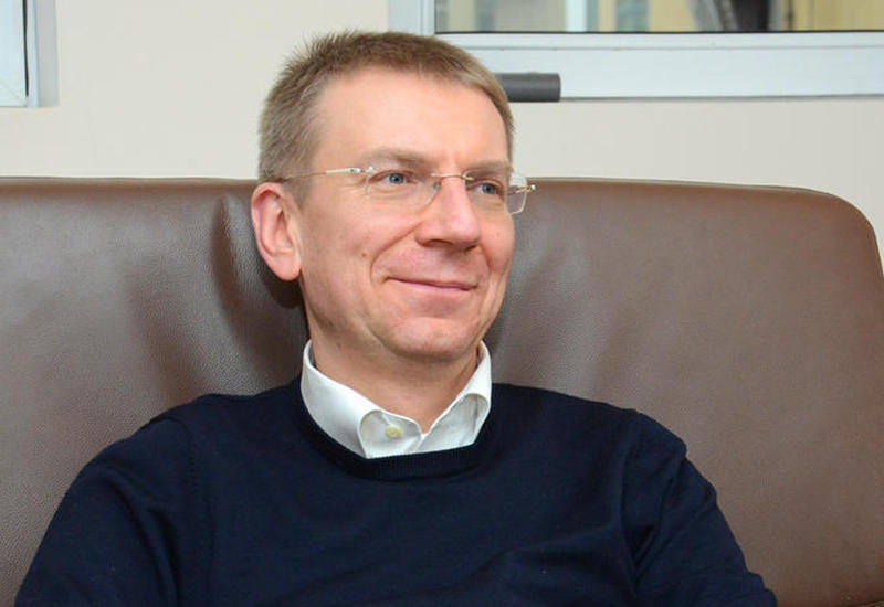 Эдгарс Ринкевичс о продлении маршрута ZUBR через Украину в Азербайджан