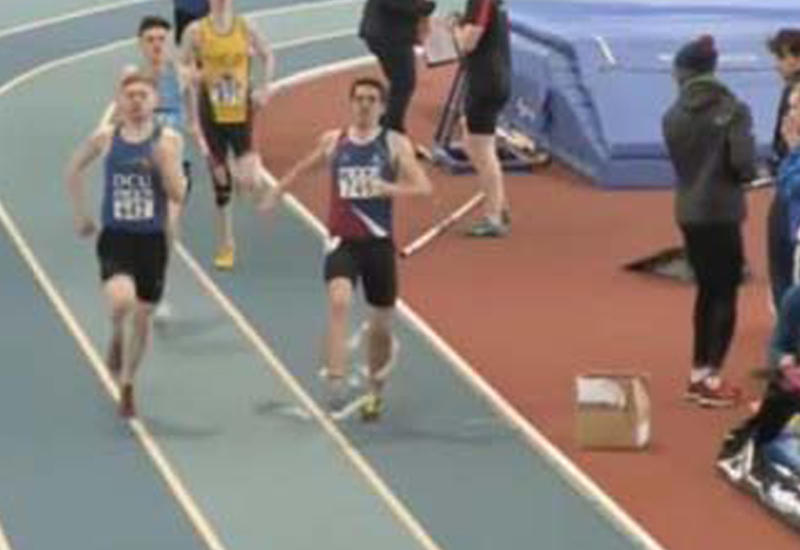 Нелепая случайность помешала спортсмену выиграть забег