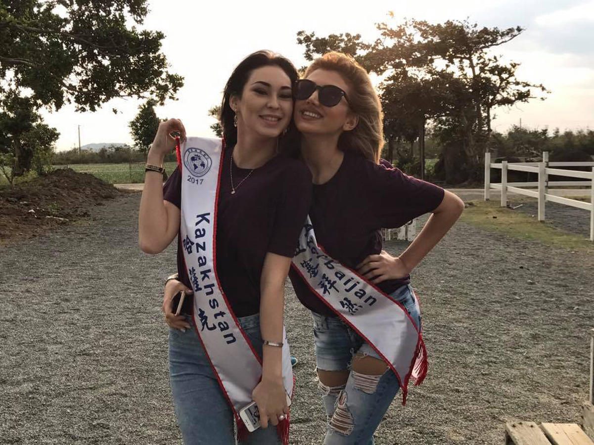 Азербайджанская модель на конкурсе Queen of Brilliancy International в Тайване