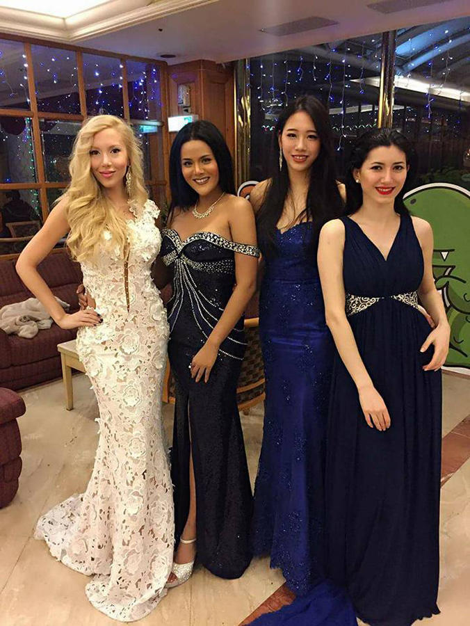Азербайджанская модель на конкурсе Queen of Brilliancy International в Тайване