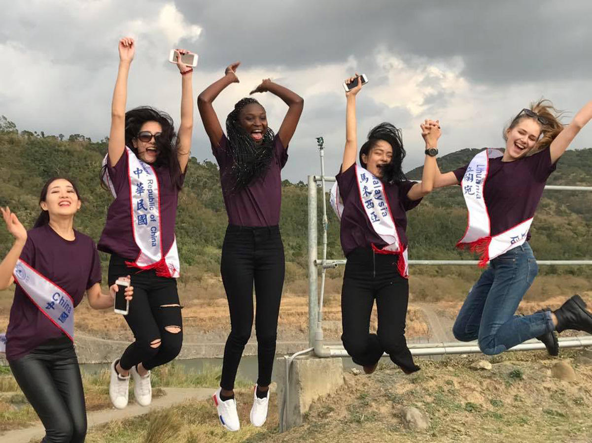 Азербайджанская модель на конкурсе Queen of Brilliancy International в Тайване
