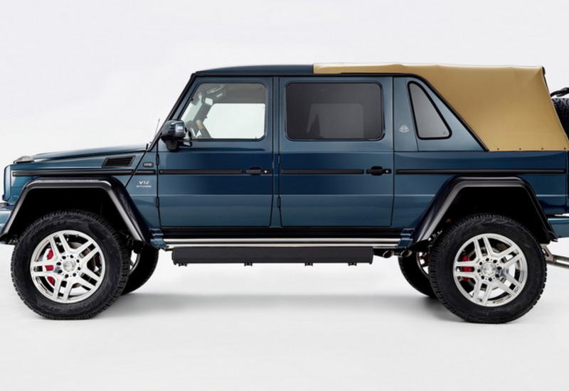 Первый внедорожник Maybach породнился с седаном S-класса