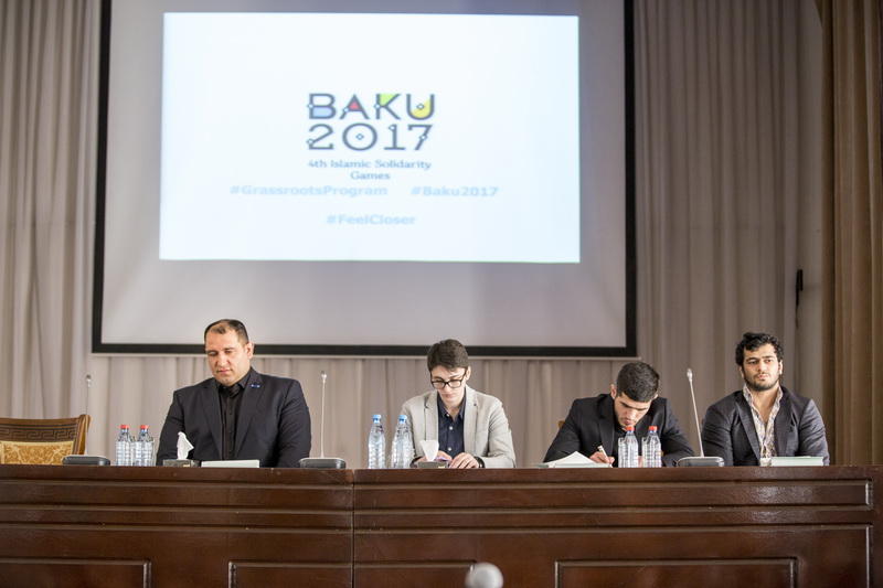 Спортивные послы IV Игр исламской солидарности провели первую встречу со студентами
