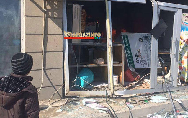 Bakıda dönərxana PARTLADI - Yaralılar var