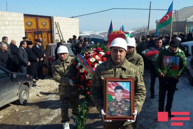 Азербайджанский шехид похоронен в Шамкире