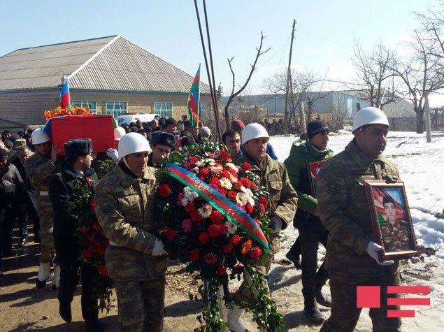 Азербайджанский шехид похоронен в Шамкире