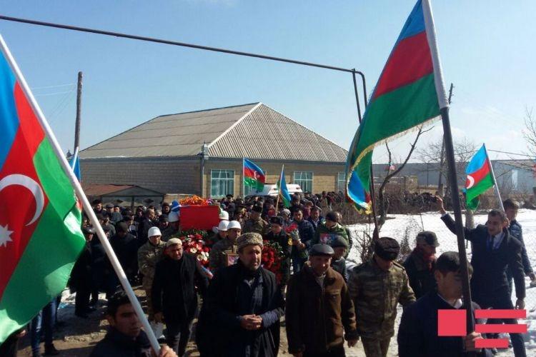 Азербайджанский шехид похоронен в Шамкире