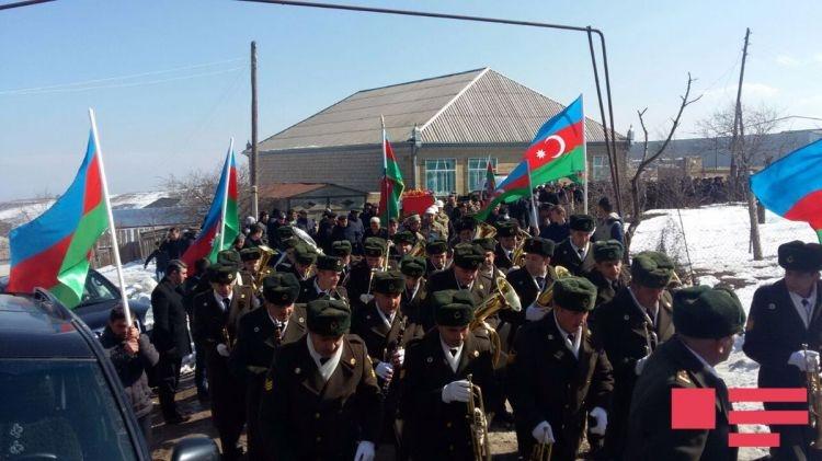 Азербайджанский шехид похоронен в Шамкире
