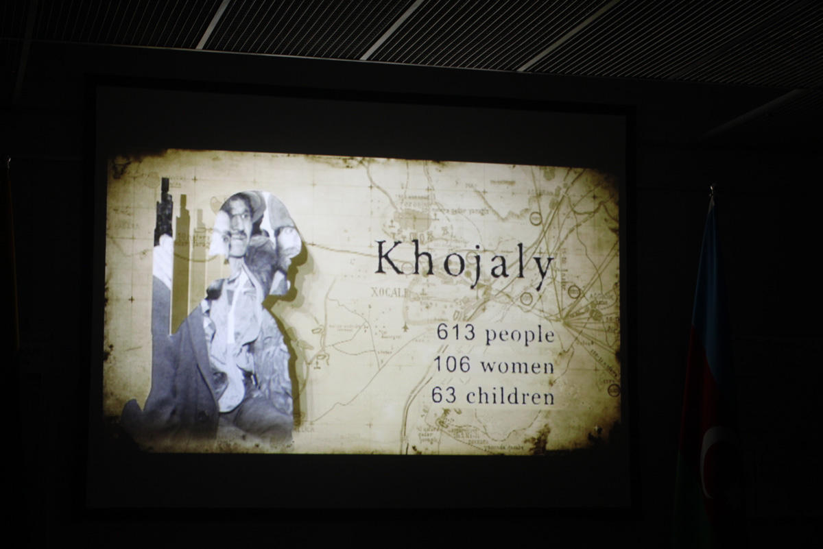 Vilnüsdə Xocalı soyqırımı ilə bağlı silsilə tədbirlər keçirilib