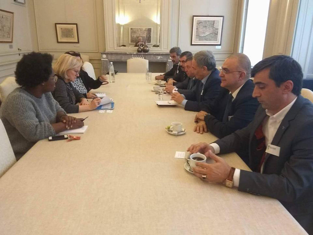Əflatun Amaşov Brüsseldə “Xocalıya ədalət” mitinqində iştirak edib