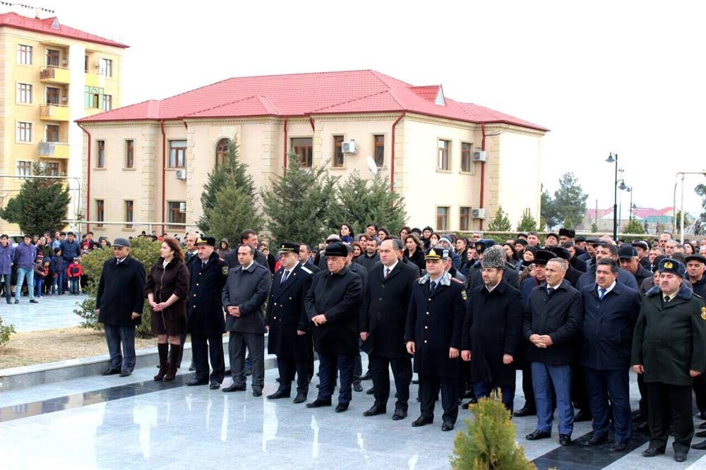 Xocalı soyqırımının 25-ci ildönümü ilə əlaqədar Goranboyda ümumrayon yürüşü olub