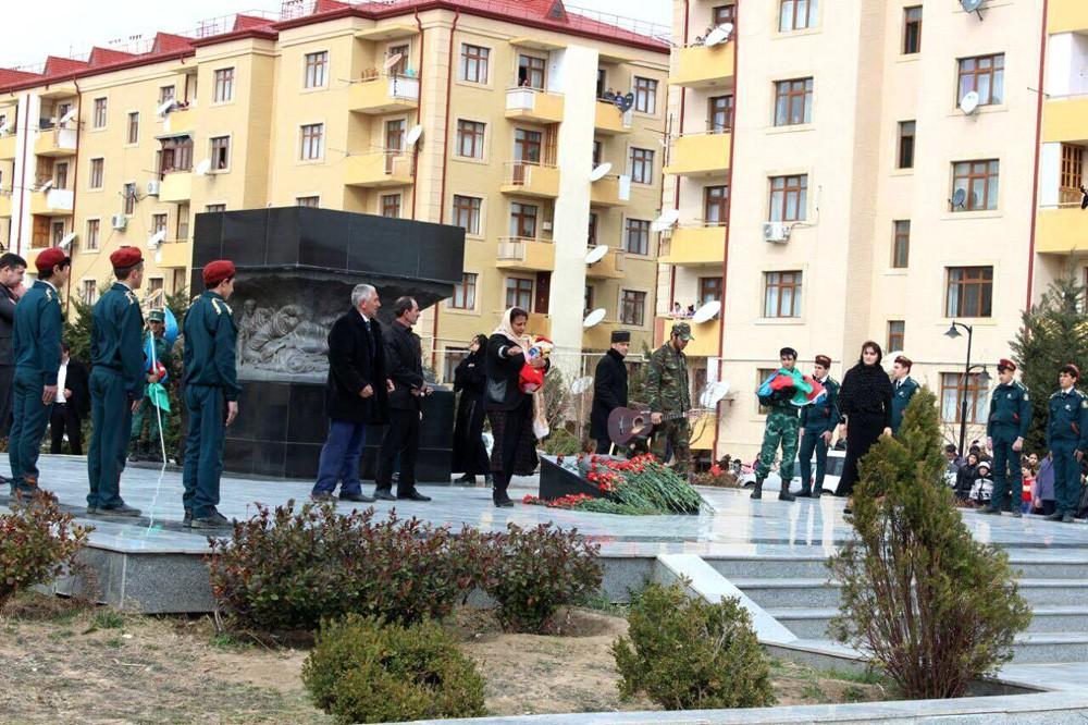 Xocalı soyqırımının 25-ci ildönümü ilə əlaqədar Goranboyda ümumrayon yürüşü olub