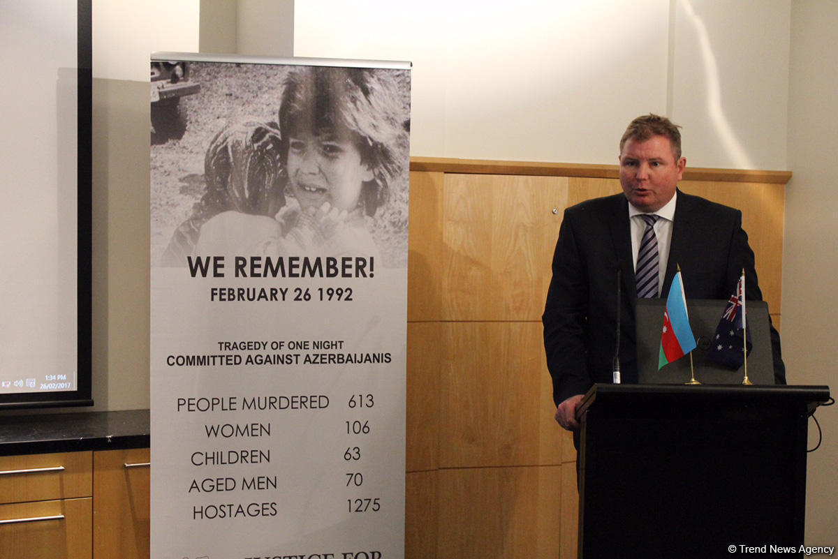 В Сиднее почтили память жертв Ходжалинского геноцида