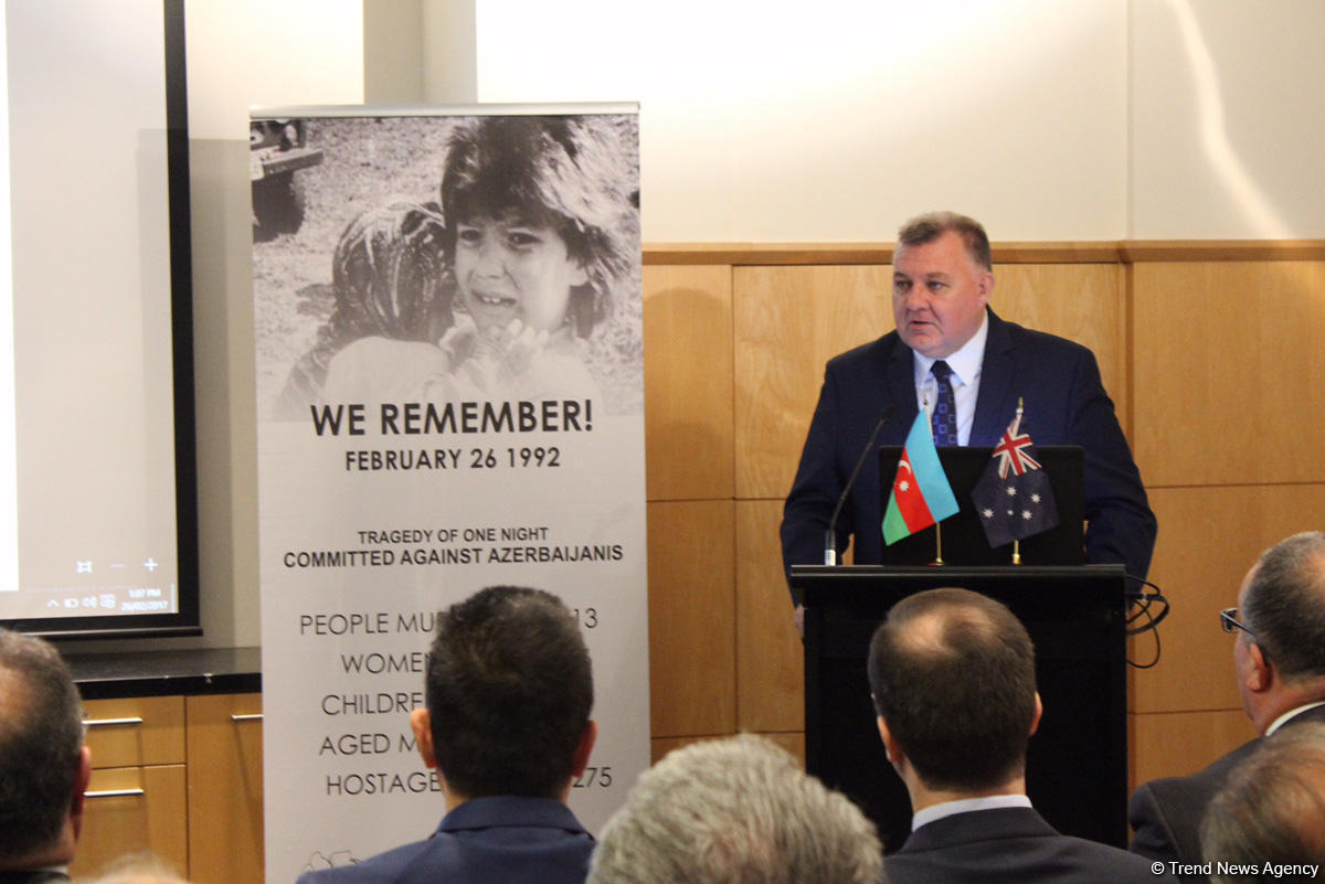 В Сиднее почтили память жертв Ходжалинского геноцида