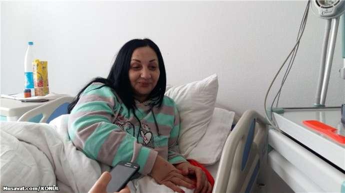 Xəstəxanaya yerləşdirilən əməkdar artist ağladı: "Başımda dəhşət ağrı var"