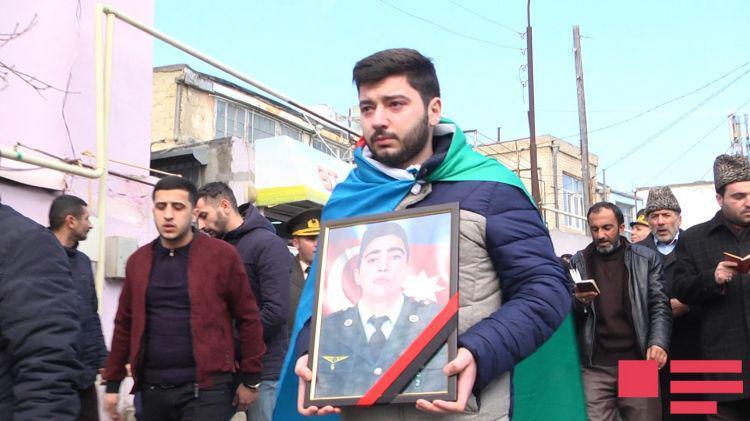 Şəhid Zakir Cəfərov torpağa tapşırıldı