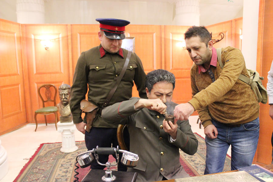 "Stalinin başı"nın qala gecəsindən yeni FOTOlar