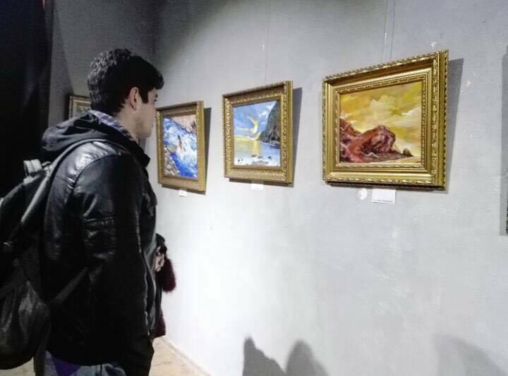 В Баку открылась выставка Бориса Щетинкина "Несовременный взгляд"