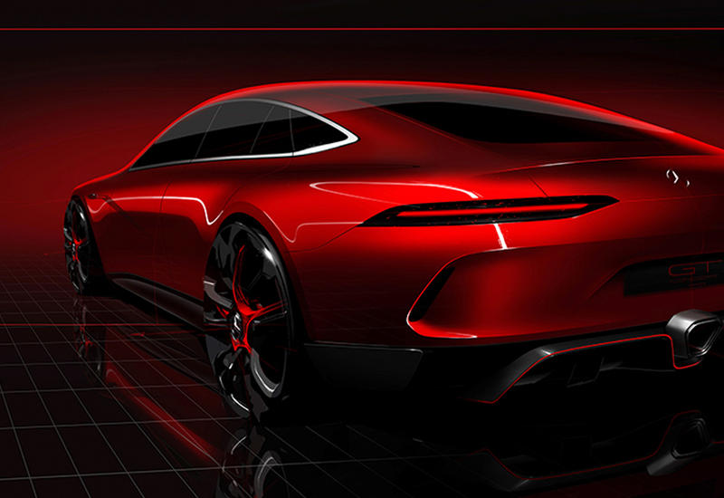 Mercedes-Benz показал профиль конкурента Porsche Panamera