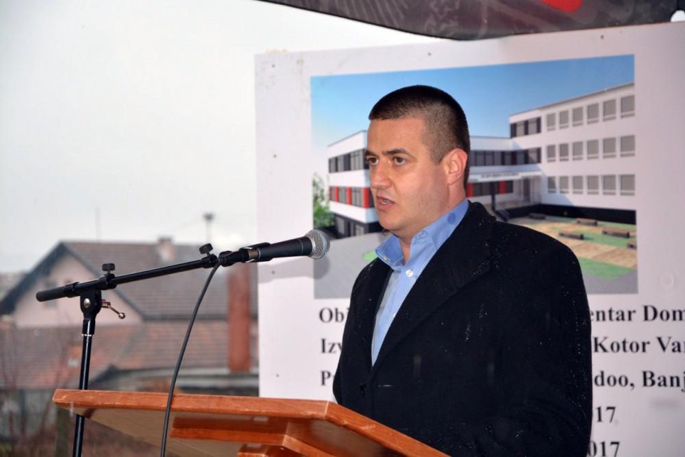 Cостоялась закладка фундамента Центра скорой медицинской помощи, который будет построен в Боснии и Герцеговине при поддержке Фонда Гейдара Алиева