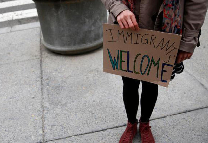 Trampın prezidentliyi dövründə Meksikadan gələn miqrantların sayı 40 % azalıb