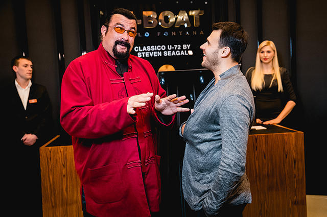 Стивен Сигал записал клип с азербайджанским певцом EMINом