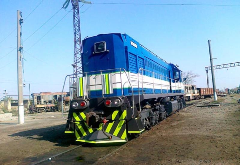 Казахстан поставил в Азербайджан тепловозы