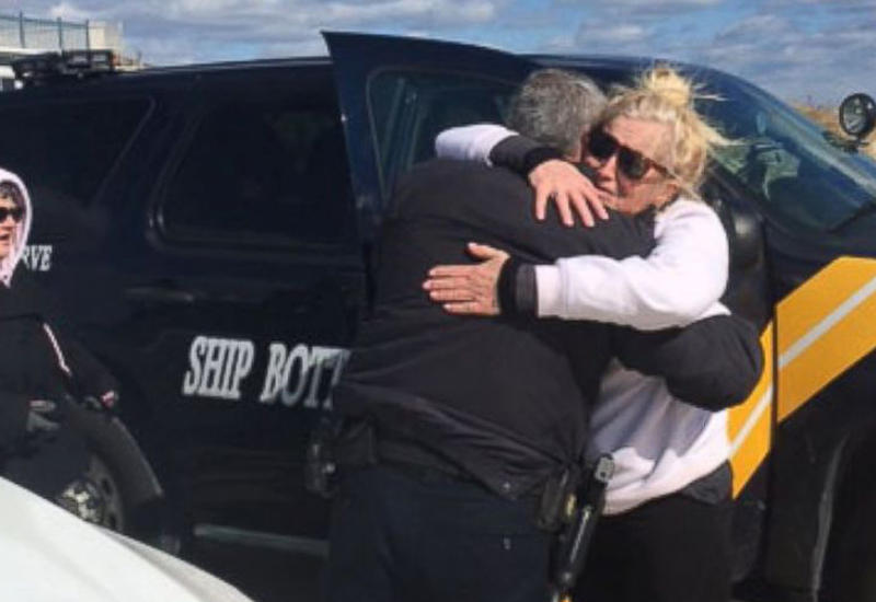 Полицейский исполнил предсмертное желание больной лейкозом