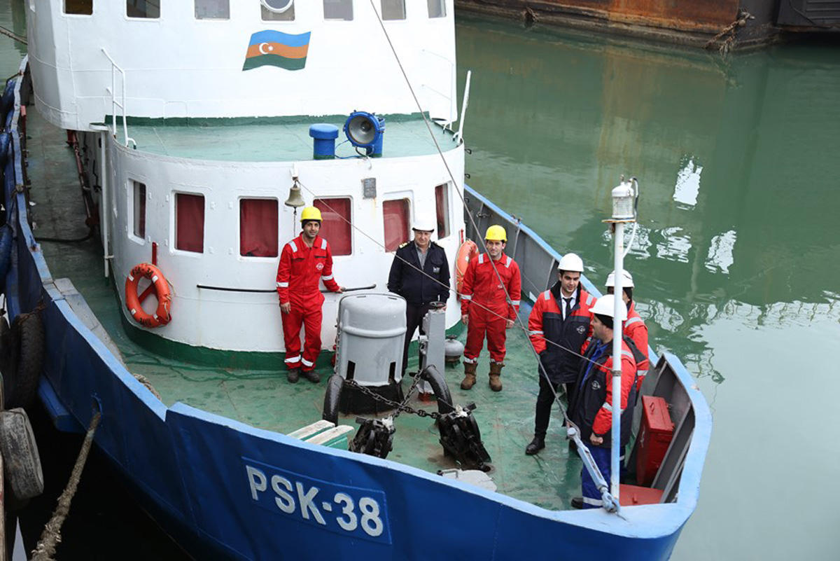 Ремонт продлил срок эксплуатации азербайджанского судна еще на год