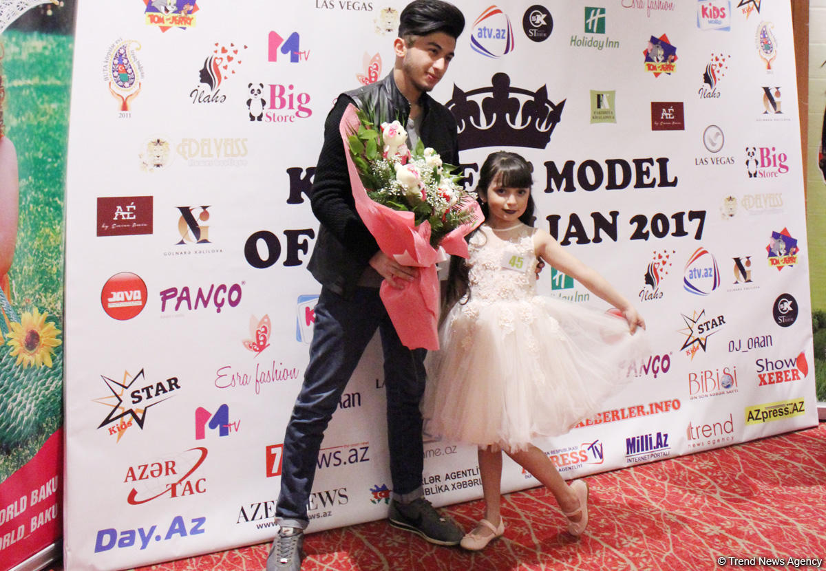 Определились победители конкурса Kids Best Model of Azerbaijan 2017