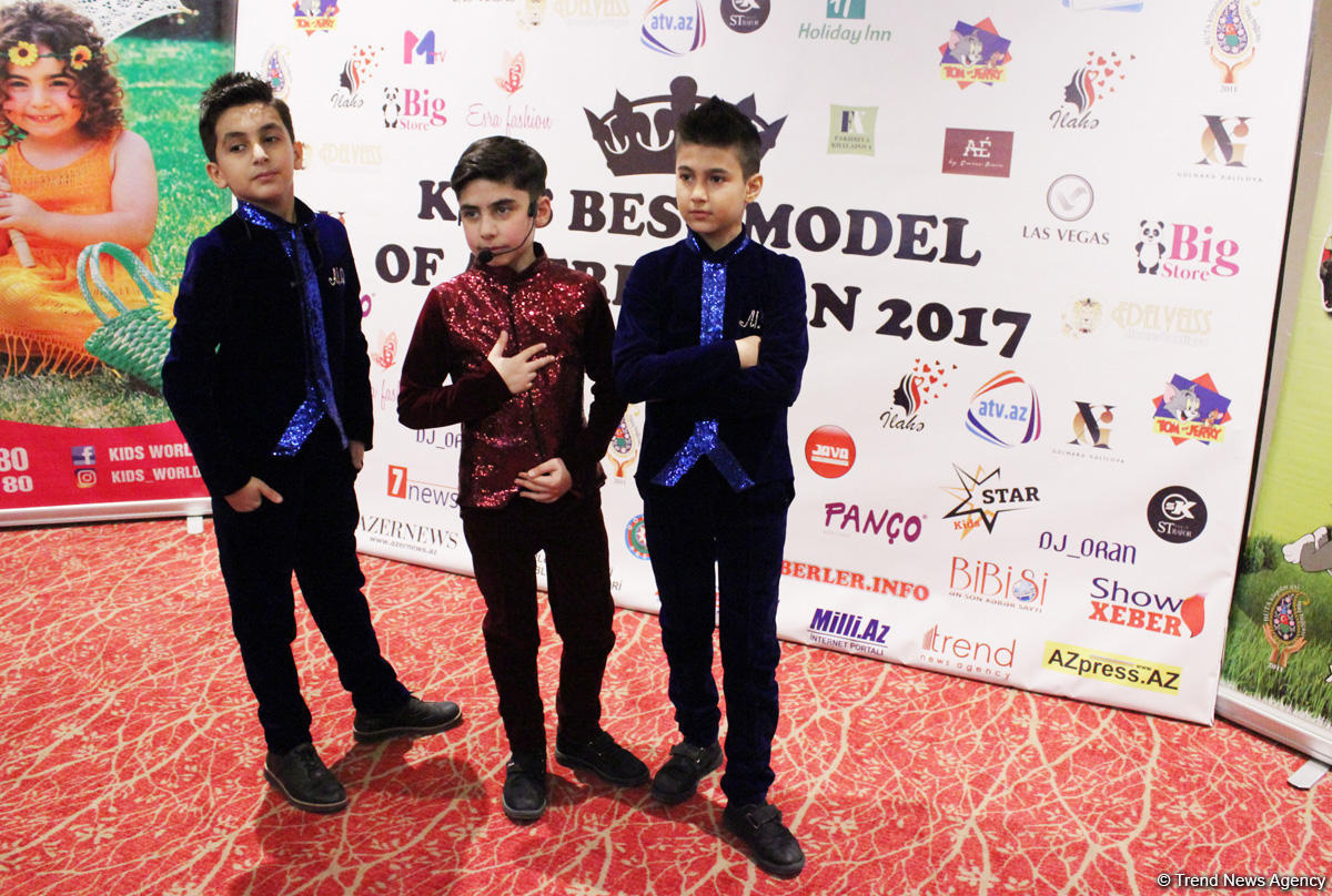 Определились победители конкурса Kids Best Model of Azerbaijan 2017